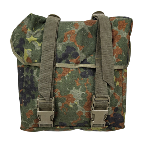 erman Army Waterproof Flecktarn Gas Mask Bag Respirator Pack Bundeswehr BW
