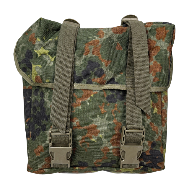 erman Army Waterproof Flecktarn Gas Mask Bag Respirator Pack Bundeswehr BW