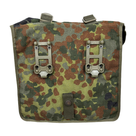 erman Army Waterproof Flecktarn Gas Mask Bag Respirator Pack Bundeswehr BW