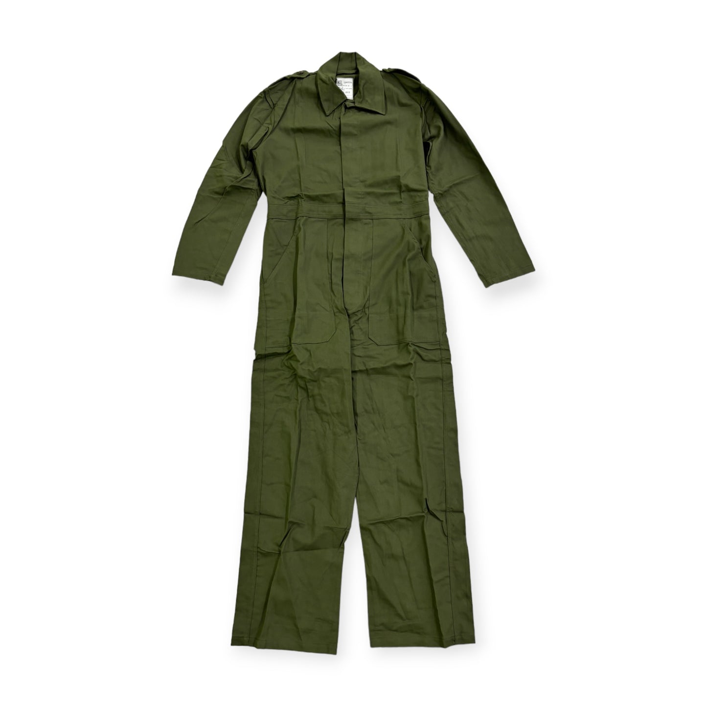 genuine dutch army mechanic overalls full body boiler suit coveralls in army olive green