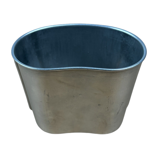 dutch army NATO issue stainless steel metal mug for coffee tea whilst camping and hiking