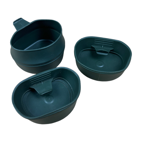 Dutch Army Surplus Folding Cup Plastic Camping Walking Lightweight Compact Mug