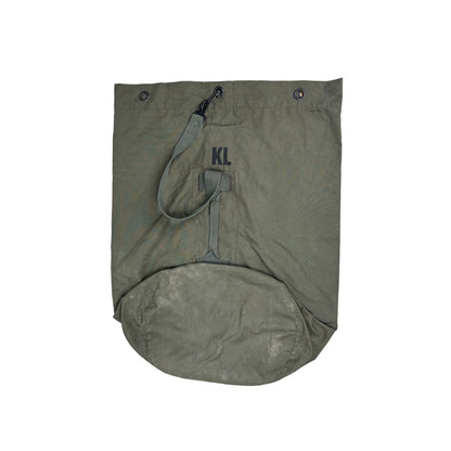 genuine dutch army large grey kit bag heavy duty canvas 80 litre holdall carry bag sea sack