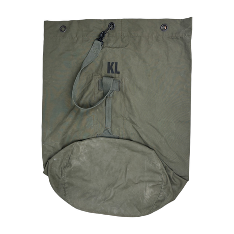 genuine dutch army large grey kit bag heavy duty canvas 80 litre holdall carry bag sea sack