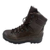 Altberg Brown Leather Combat Boot British Army Surplus Grade 1 Side Profile Leather Military Hiking Boot