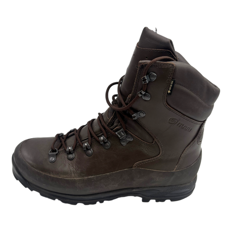 Altberg Brown Leather Combat Boot British Army Surplus Grade 1 Side Profile Leather Military Hiking Boot