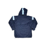 British Army Issue Royal Navy MVP Gore-Tex Breathable Waterproof Rain Jacket with reflective strips and fold away hood.