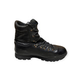British Army Altberg Defender black leather combat boot – outer side profile