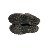 Sole view of British Army Altberg Defender combat boots with Vibram grip tread - grade 1 condition army combat boots