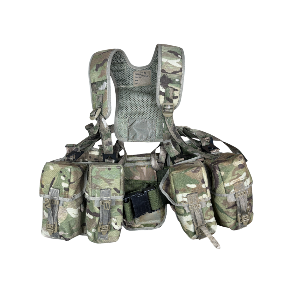 British Army Issue MTP PLCE Webbing Set with 5 Pouches | Raid British Army Issue MTP PLCE Webbing Set with 5 Pouches | Raid