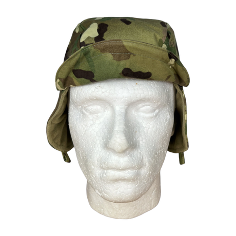 British Army Issue MTP Camouflage Cold Weather Goretex Thermal Lined  Hat