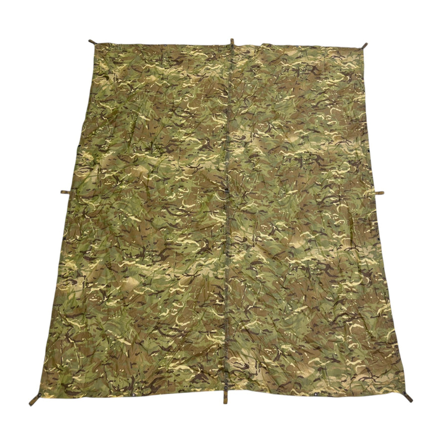 Genuine British Army MTP Basha waterproof GS ground sheet shelter