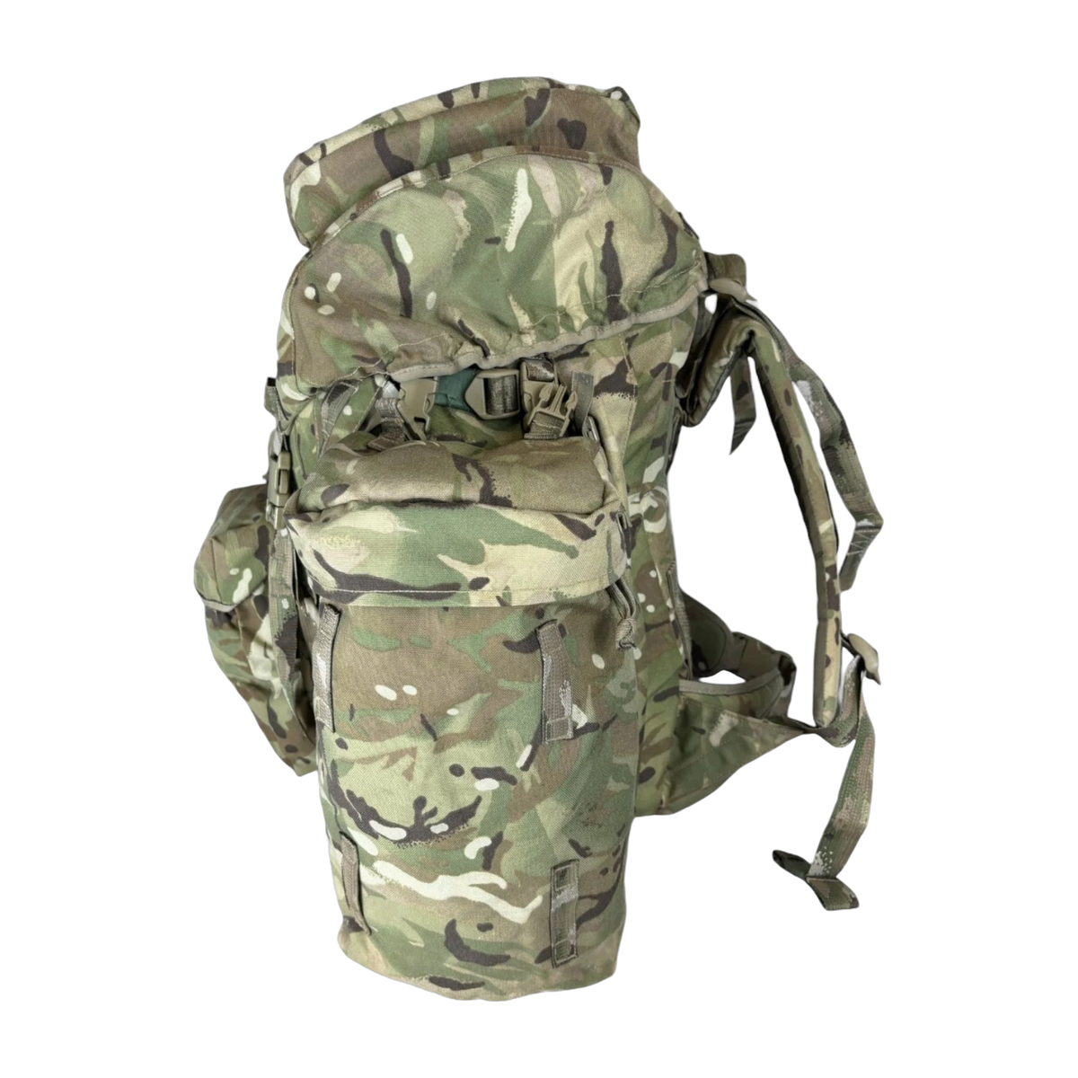 British Army MTP Bergen 90L | Short & Long Back – Raid Supply