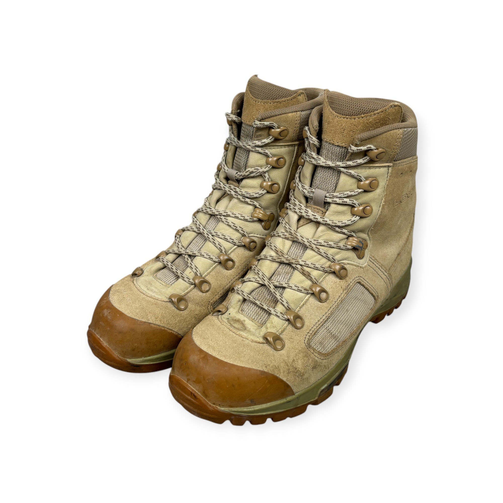 Lowa Desert Elite Combat Boots Brown British Army Surplus – Raid