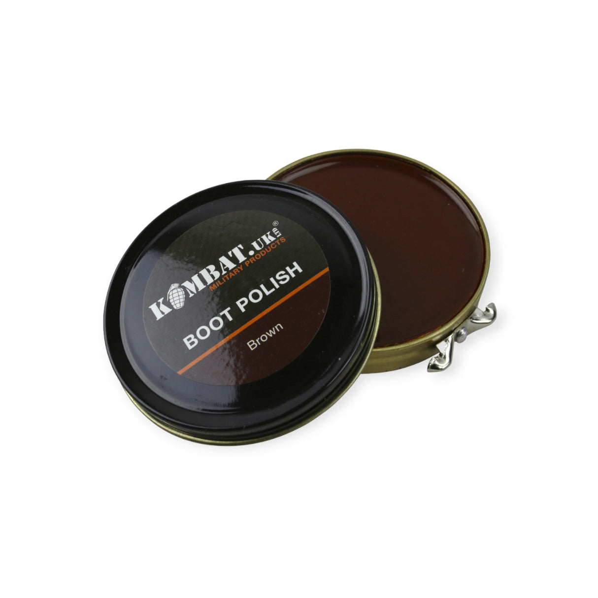 Black High Gloss Boot Polish in a convenient 50g tin