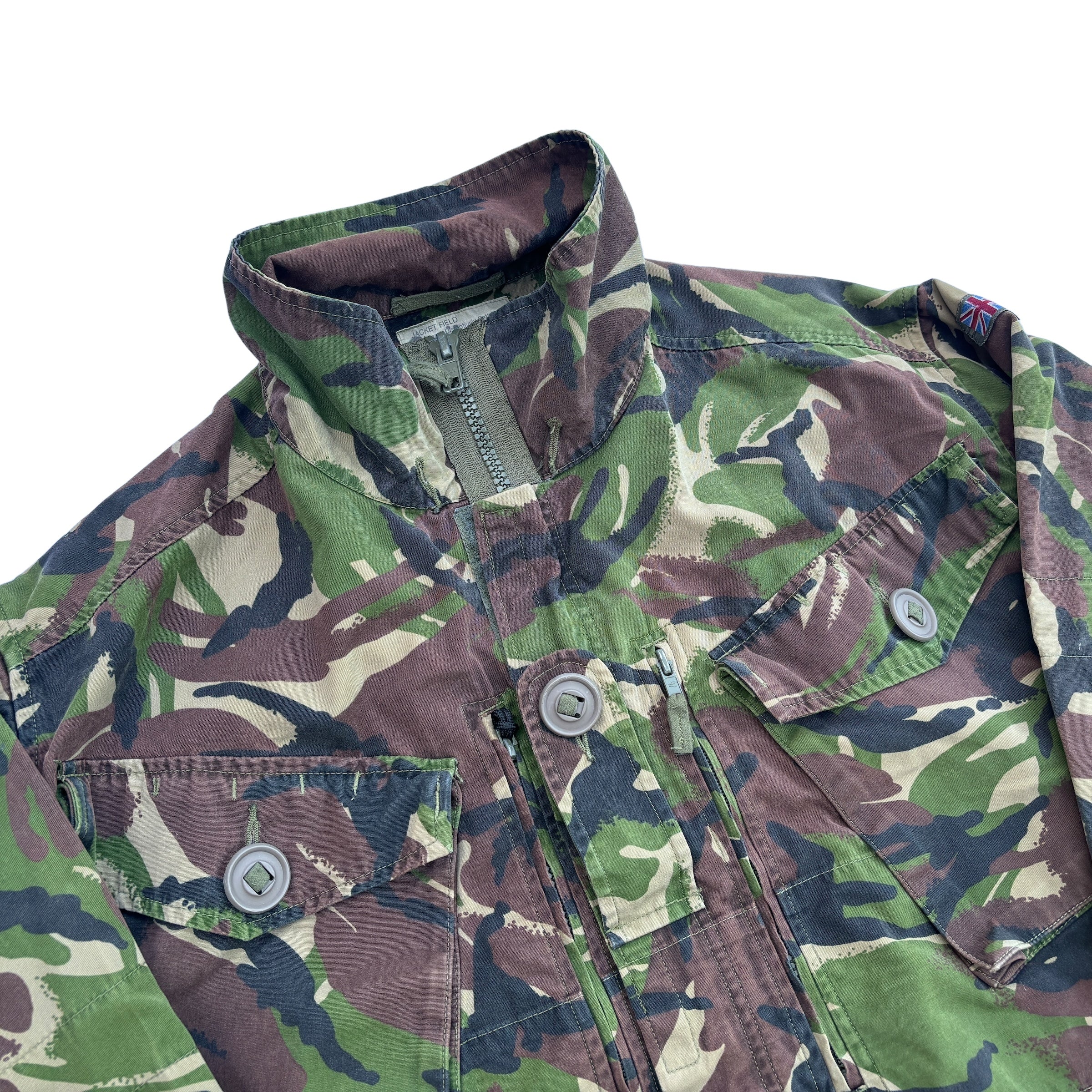 ジャケット・アウター British Army Oriental Camo Combat Smock British Army Combat Jacket Camo | Original - Desert DPM Military