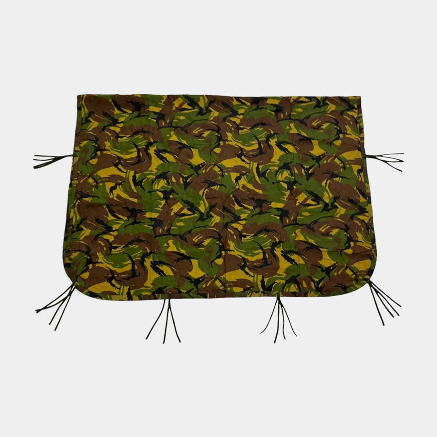 Dutch Army Woobie Poncho Liner DPM Camo Thermal Military Blanket Supergrade Woodland Camouflage