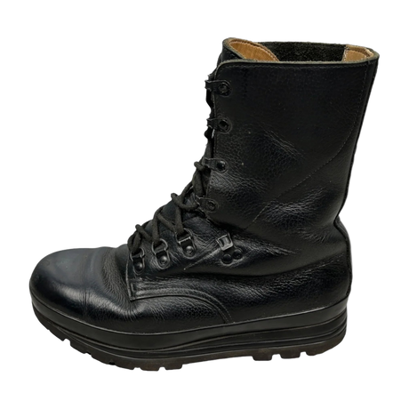 Swiss Army KS90 Combat Boots black leather patrol footwear