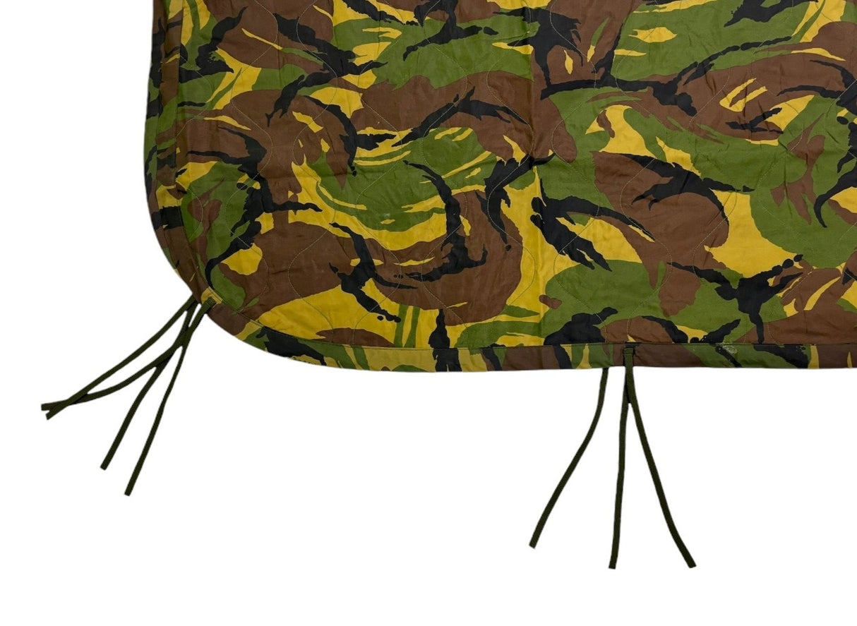 Dutch Army Woobie Poncho Liner DPM Camo Thermal Military Blanket Supergrade Woodland Camouflage