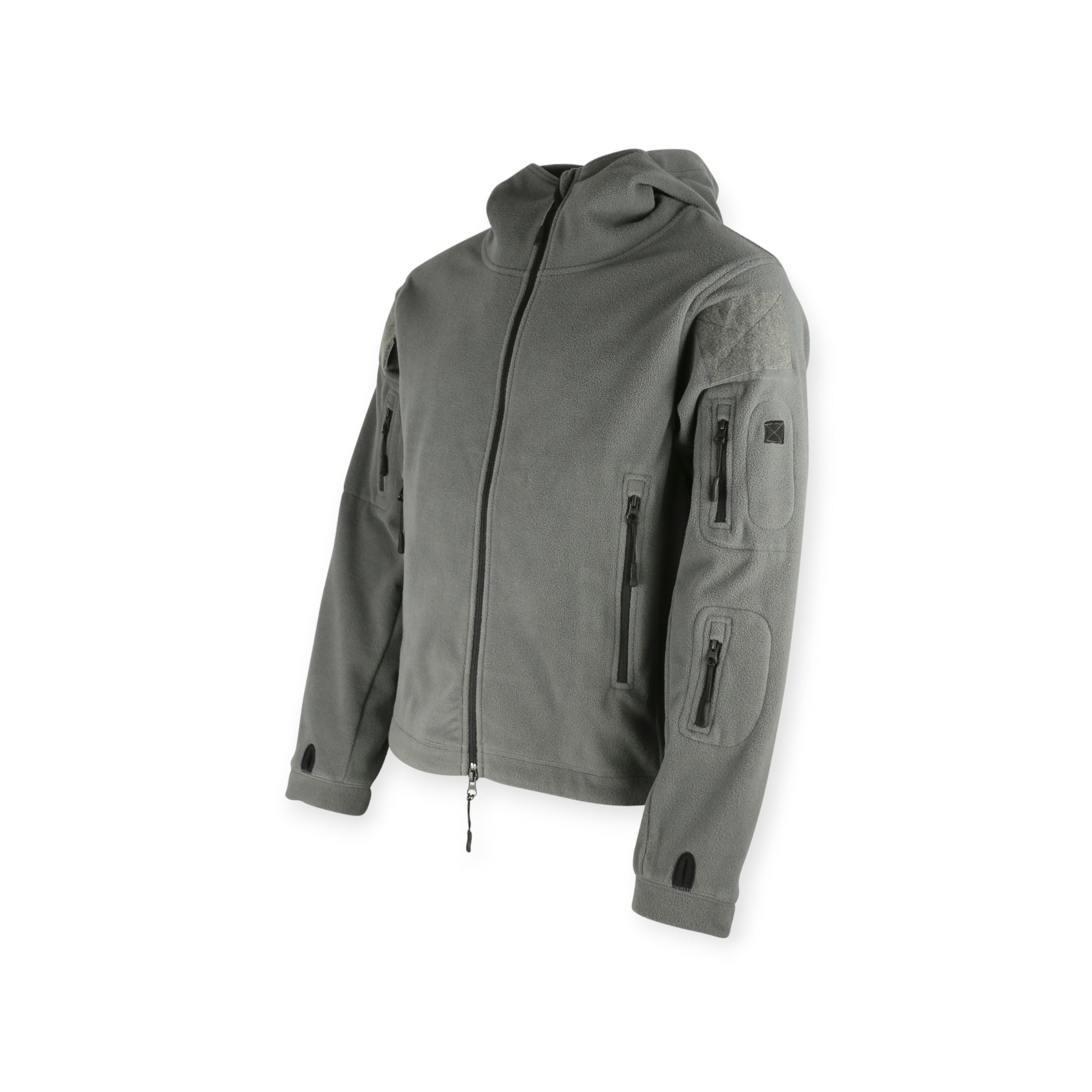 Kombat UK grey Recon Hoodie Zip up jumper