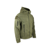 Kombat UK Olive Green Military Style Recon hoodie zip up jumper 