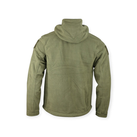 Kombat UK Olive Green Military Style Recon hoodie zip up jumper 