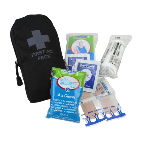 Kombat UK Military Cadet First Aid Kit black pouch