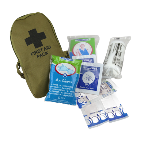 Kombat UK Military Cadet First Aid Kit desert pouch