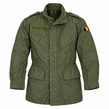 Belgian Army Field Jacket front view