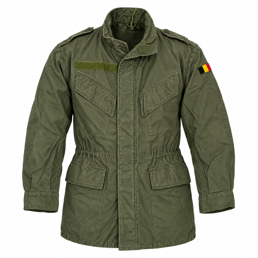 Belgian Army Field Jacket front view