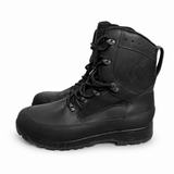 HAIX black leather High Liability combat boots side view