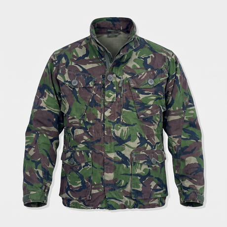 British Army DPM Combat Smock front view, genuine military surplus