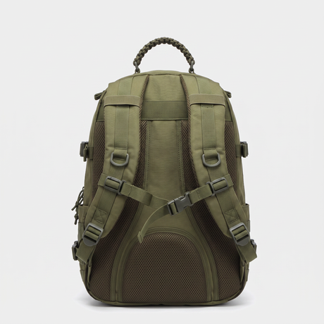 Battalion 38L Tactical MOLLE Rucksack in Olive Green – back
