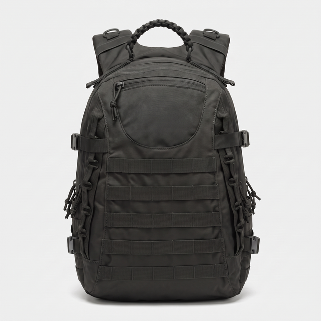 Battalion 38L Tactical MOLLE Rucksack in Black – front