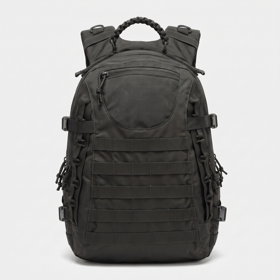 Battalion 38L Tactical MOLLE Rucksack in Black – front