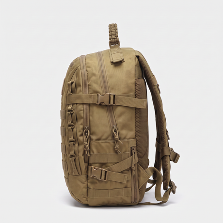 Battalion 38L Tactical MOLLE Rucksack in Khaki – side