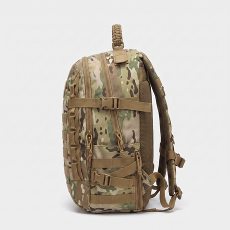 Battalion 38L Tactical MOLLE Rucksack in Multicam – side