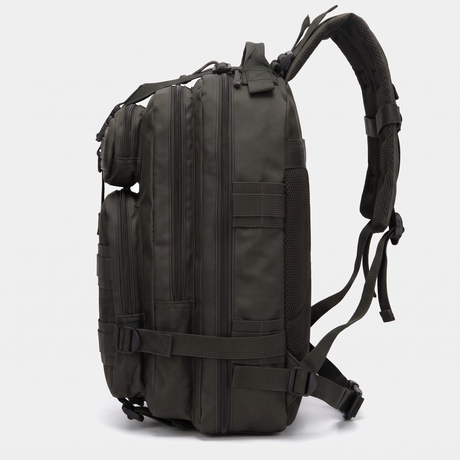 Battalion 25L Tactical MOLLE Assault Pack in Black – side