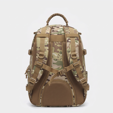 Battalion 38L Tactical MOLLE Rucksack in Multicam – back