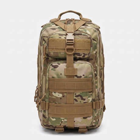 Battalion 25L Tactical MOLLE Assault Pack in Multicam – front