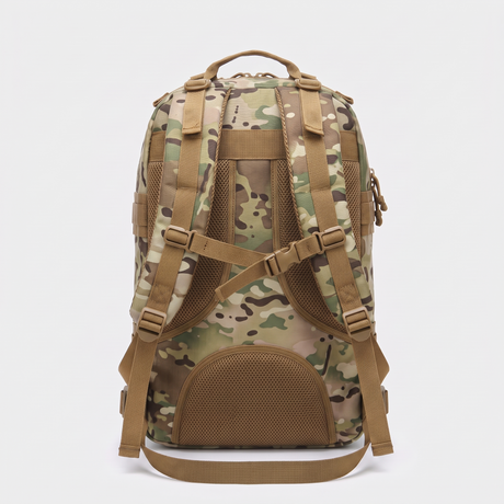 Battalion 25L Tactical MOLLE Assault Pack in Multicam – back