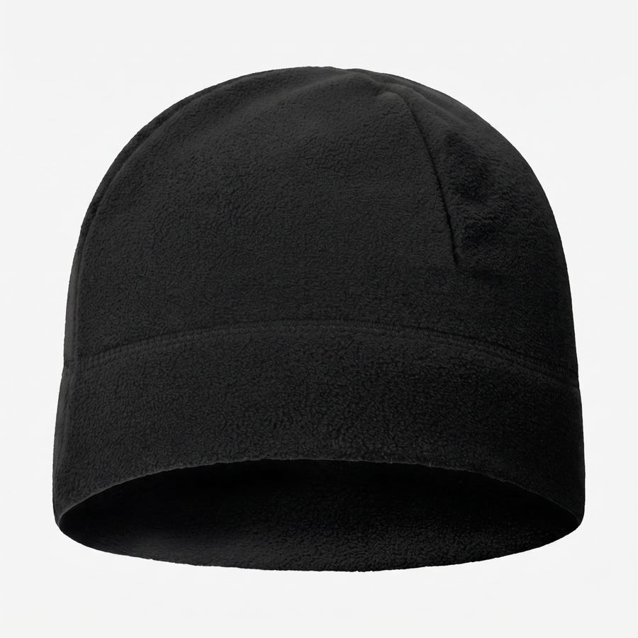 Battalion Fleece Watch Cap in Black – front