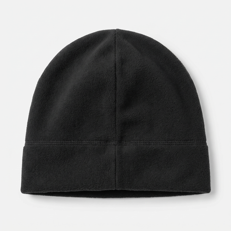 Battalion Fleece Watch Cap in Black – detail