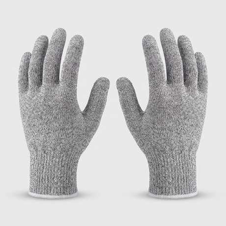 Battalion Level 5 Cut-Resistant Gloves in Grey – back