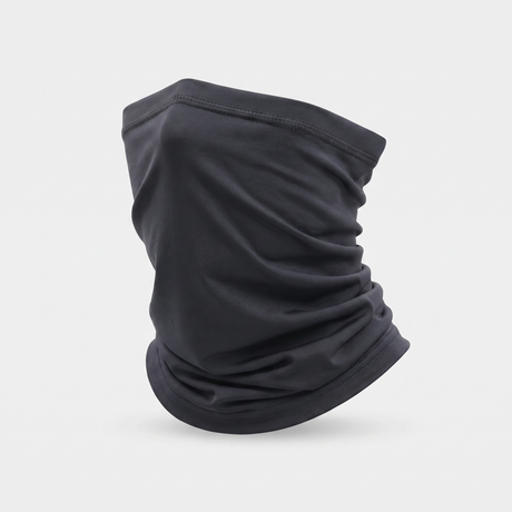 Battalion Lightweight Neck Gaiter in Black – side