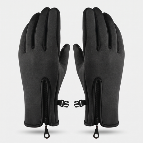 Battalion Touchscreen Winter Gloves in Black – front