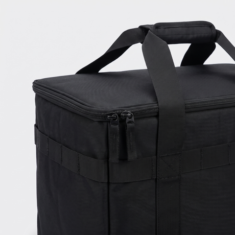 Battalion 30L Insulated Camping Storage Bag in Black – detail