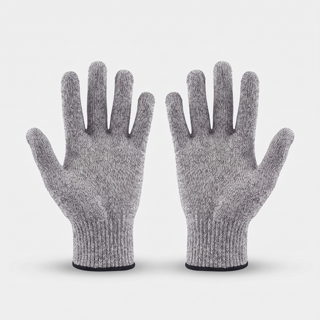 Battalion Level 5 Cut-Resistant Gloves in Grey – front