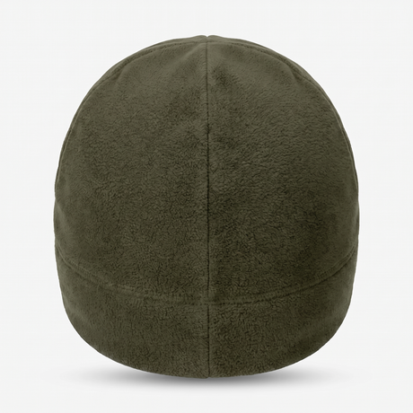 Battalion Fleece Watch Cap in Olive Green – back