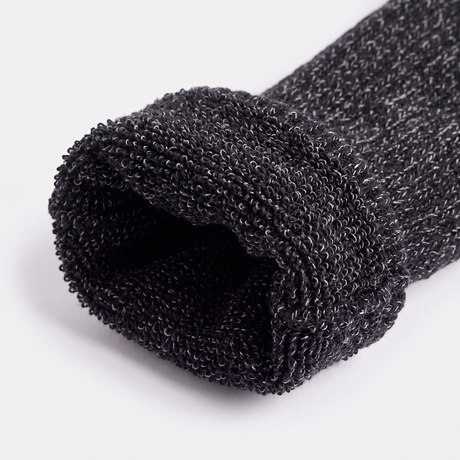 Battalion Thick Boot Socks 3-Pack in Black – detail